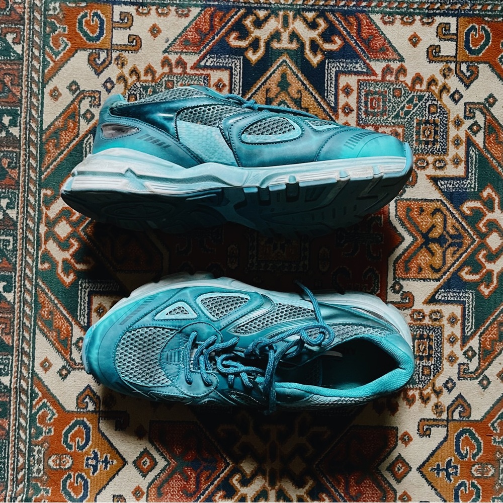 Axel Arigato Blue Marathon Dip-Dye Sneakers - Picture 4 of 10
